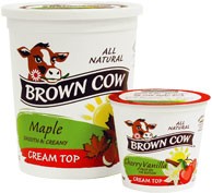 Brown Cow yogurt