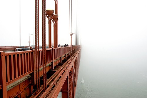 Fade to White, Golden Gate Bridge - © 2007, Anastacia Campbell