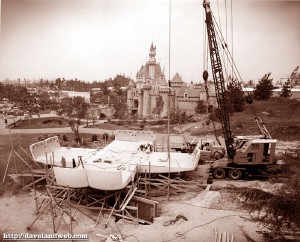 The House of the Future under construction